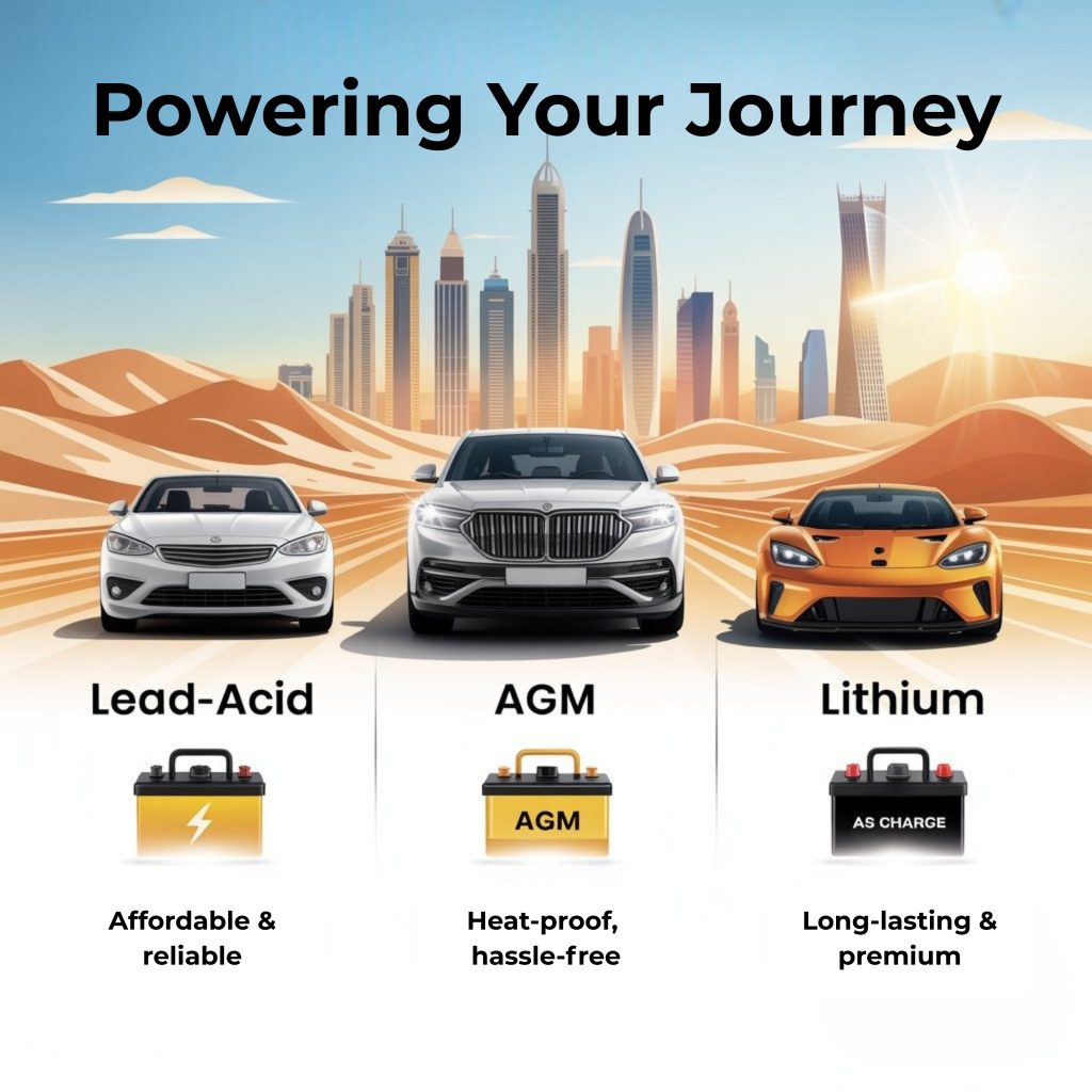 Different Types of Car Batteries