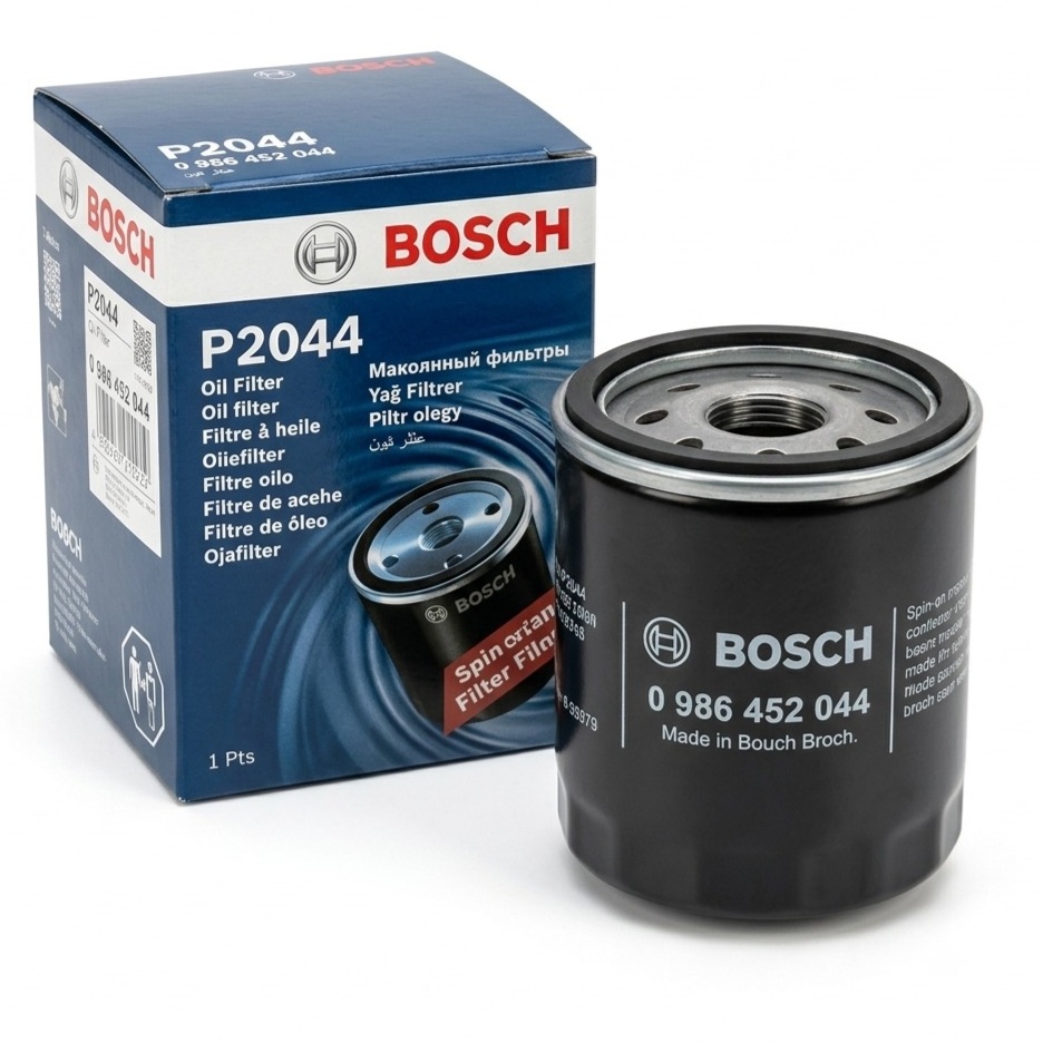 Bosch P2044 oil filter replacement in Dubai